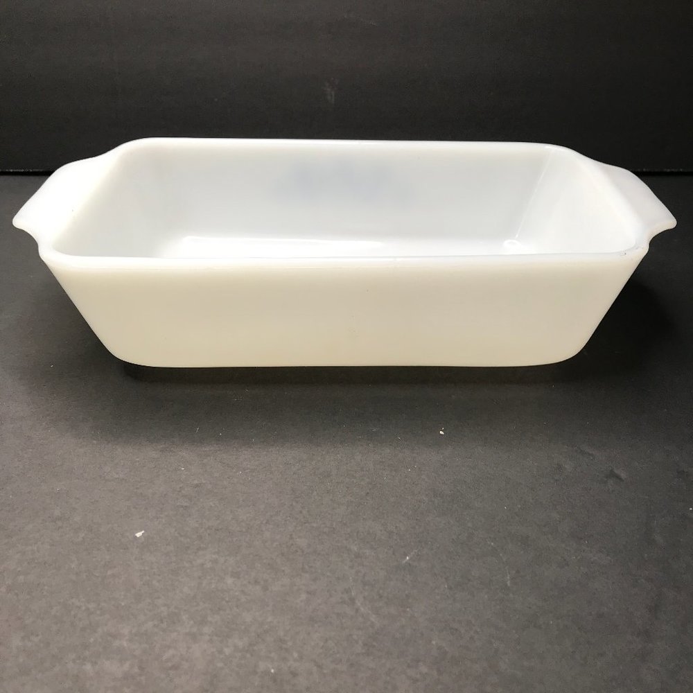 Vtg. Anchor Hocking Fire King 1 qt. Loaf Pan - Picture 2 of 5